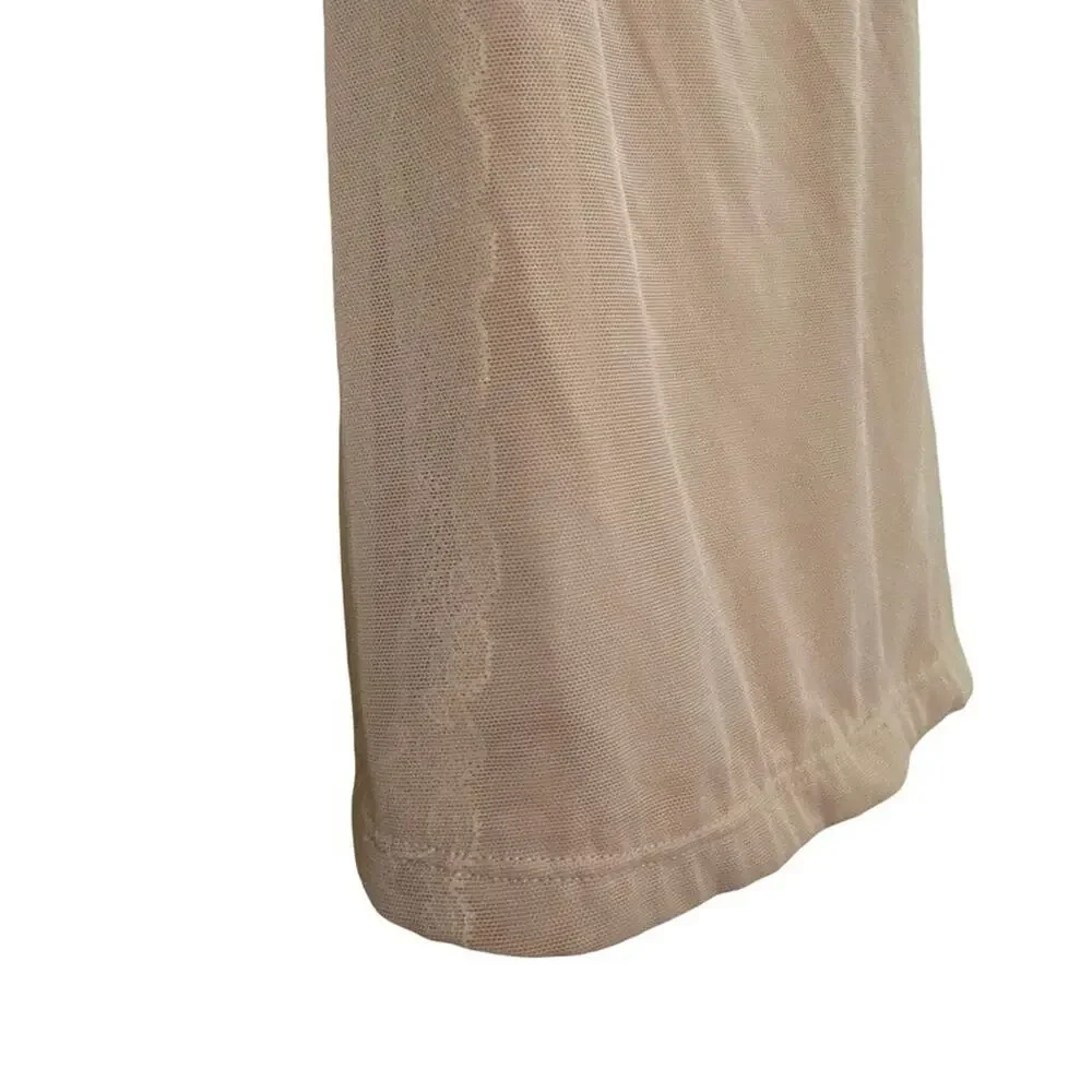 Assets Red Hot Label Spanx 1684 Rose Dust Luxe Lean Open Bust Tank Shaper Cami S